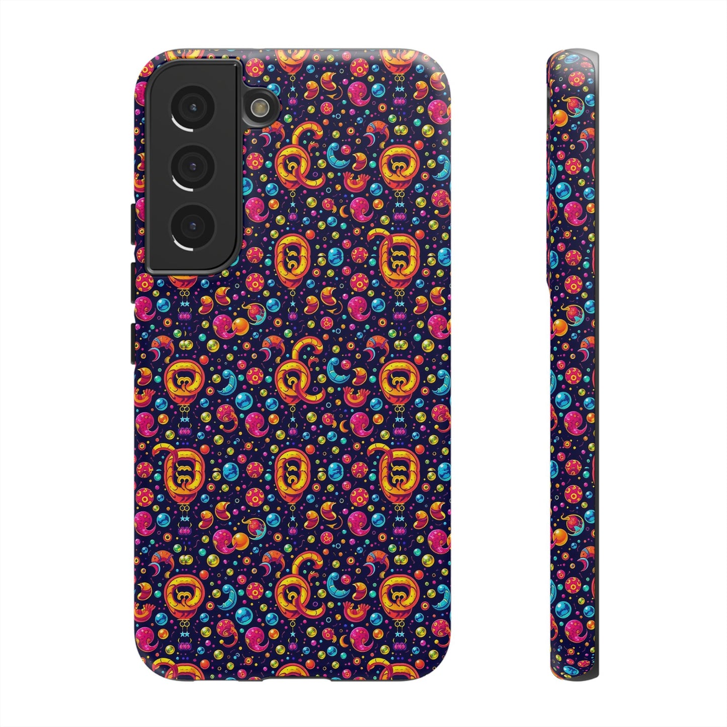 Tough Cases, Aquarius, Zodiac v1, Bubble Pattern