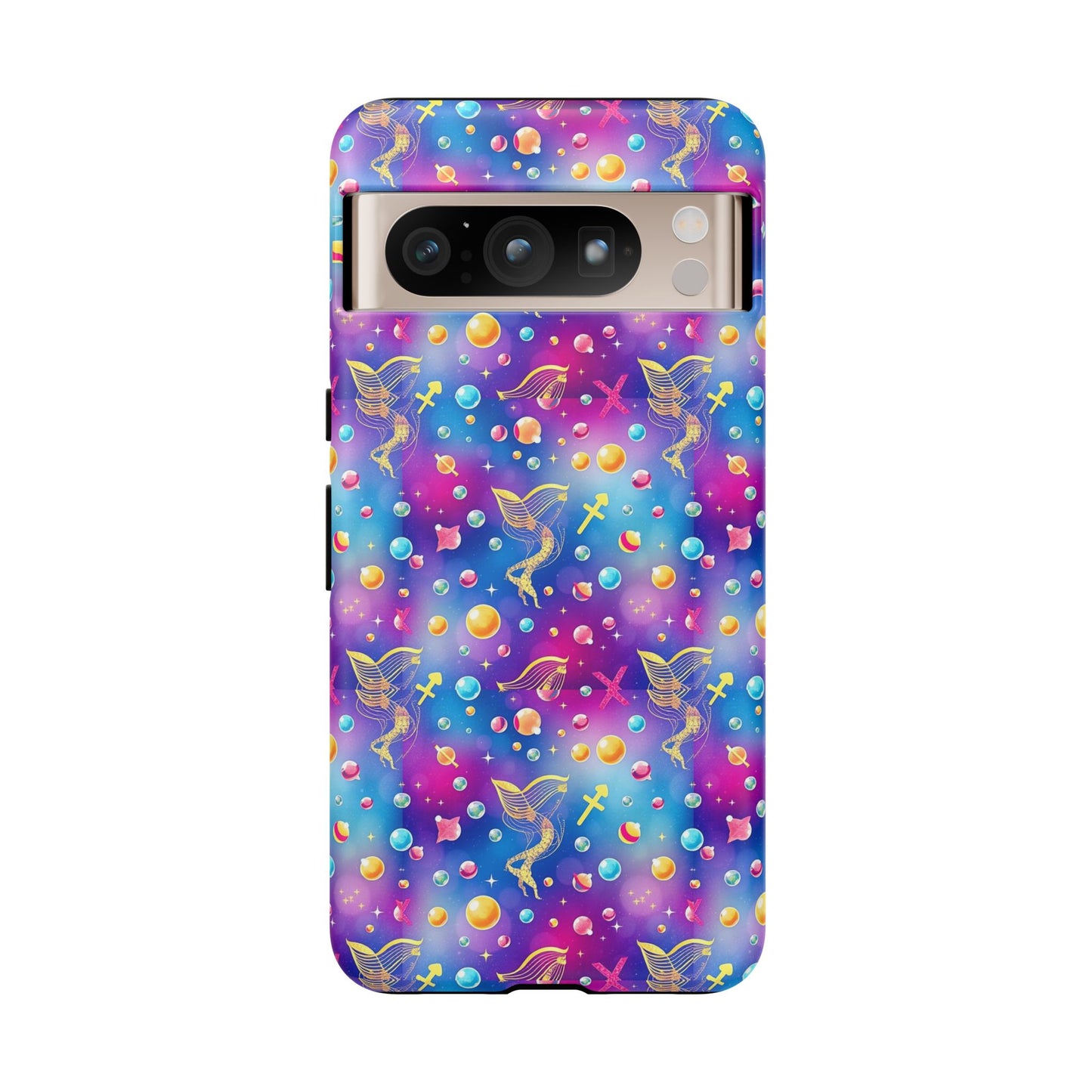 Tough Cases, Sagittarius, Zodiac v3, Bubble Pattern