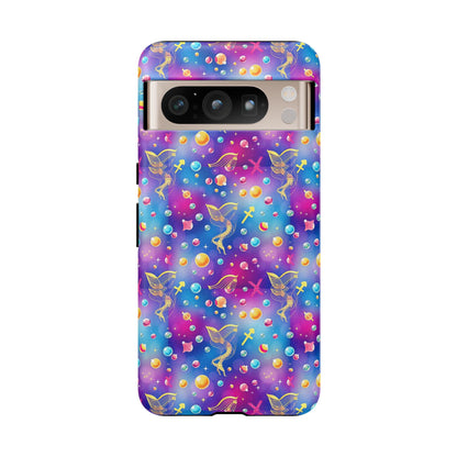 Tough Cases, Sagittarius, Zodiac v3, Bubble Pattern