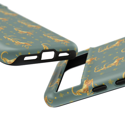 Tough Cases, Capricorn, Zodiac v1, Metal Pattern