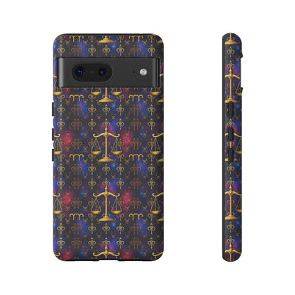Tough Cases, Libra, Zodiac v2, Metal Pattern
