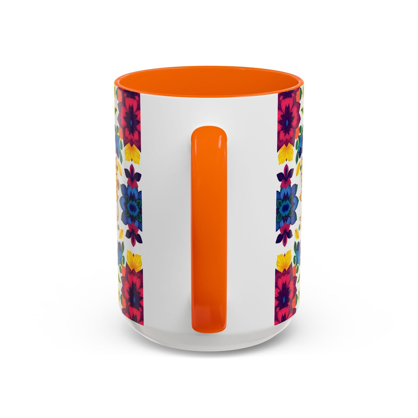 Accent Coffee Mug, Gemini, Zodiac, Flower Pattern, (11, 15oz)