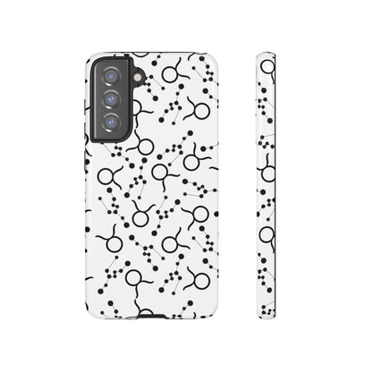 Tough Cases with the Taurus Zodiac sign for iPhone, Samsung Galaxy, and Google Pixel devices