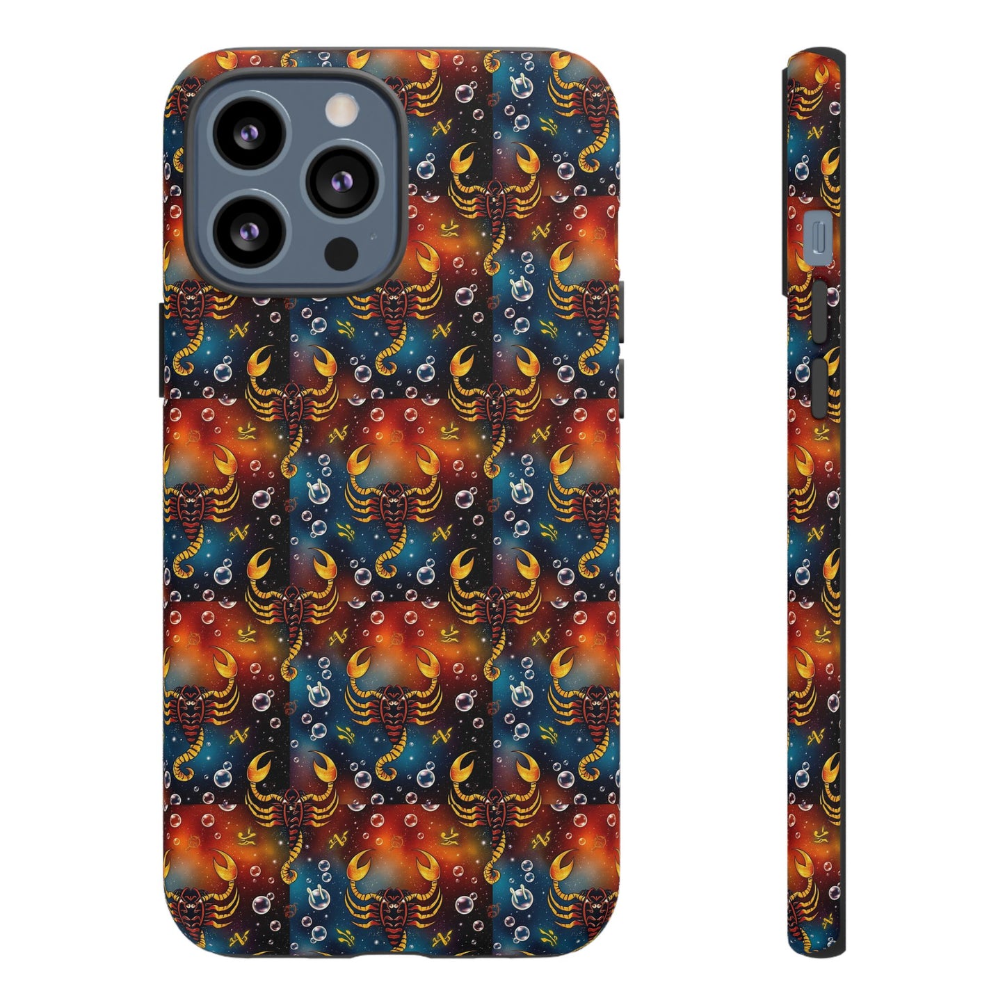 Tough Cases, Scorpio, Zodiac v2, Bubble Pattern