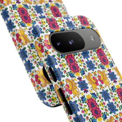 Tough Cases, Gemini, Zodiac, Flower Pattern