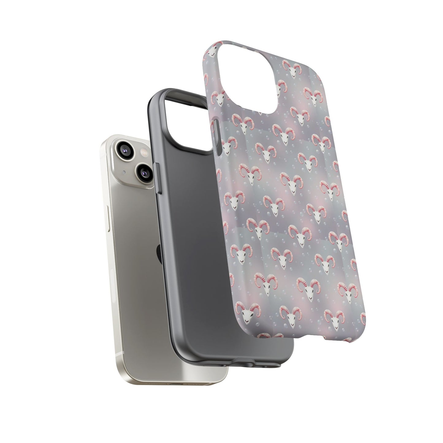 Tough Cases, Aries, Zodiac v2, Bubble Pattern