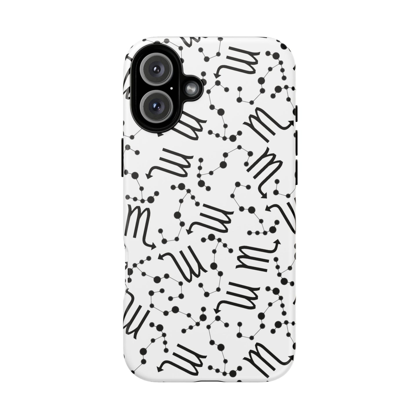 Tough Cases with the Scorpio Zodiac sign for iPhone, Samsung Galaxy, and Google Pixel devices