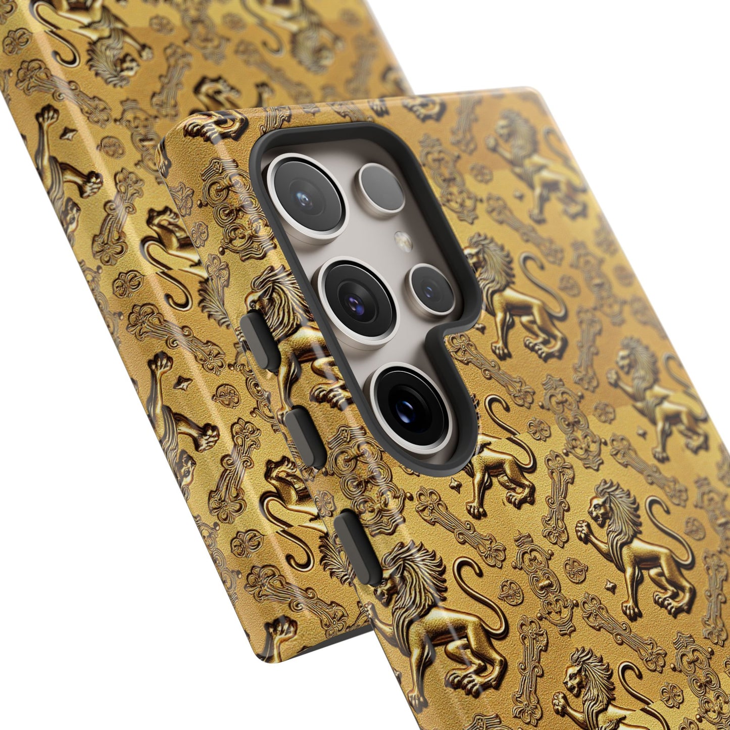 Tough Cases, Leo, Zodiac, Metal Pattern
