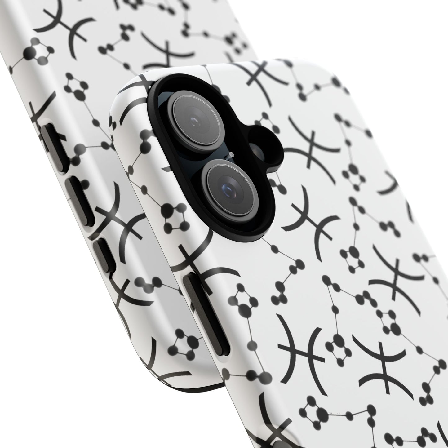 Tough Cases with the Pisces Zodiac sign for iPhone, Samsung Galaxy, and Google Pixel devices