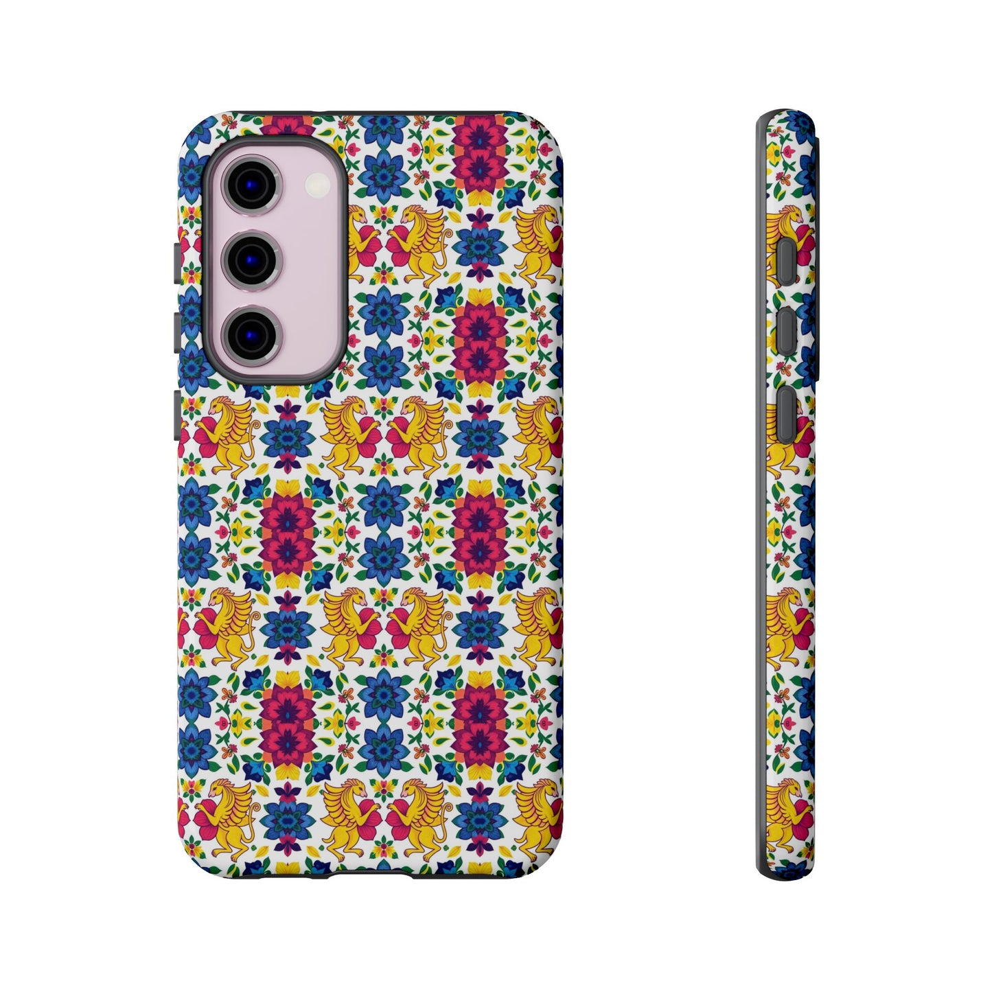 Tough Cases, Gemini, Zodiac, Flower Pattern