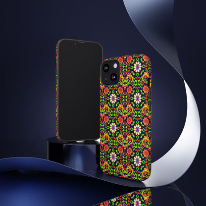 Tough Cases, Aries, Zodiac v4, Flower Pattern