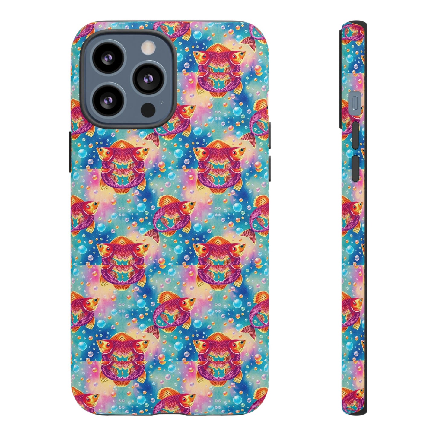 Tough Cases, Pisces, Zodiac v1, Bubble Pattern