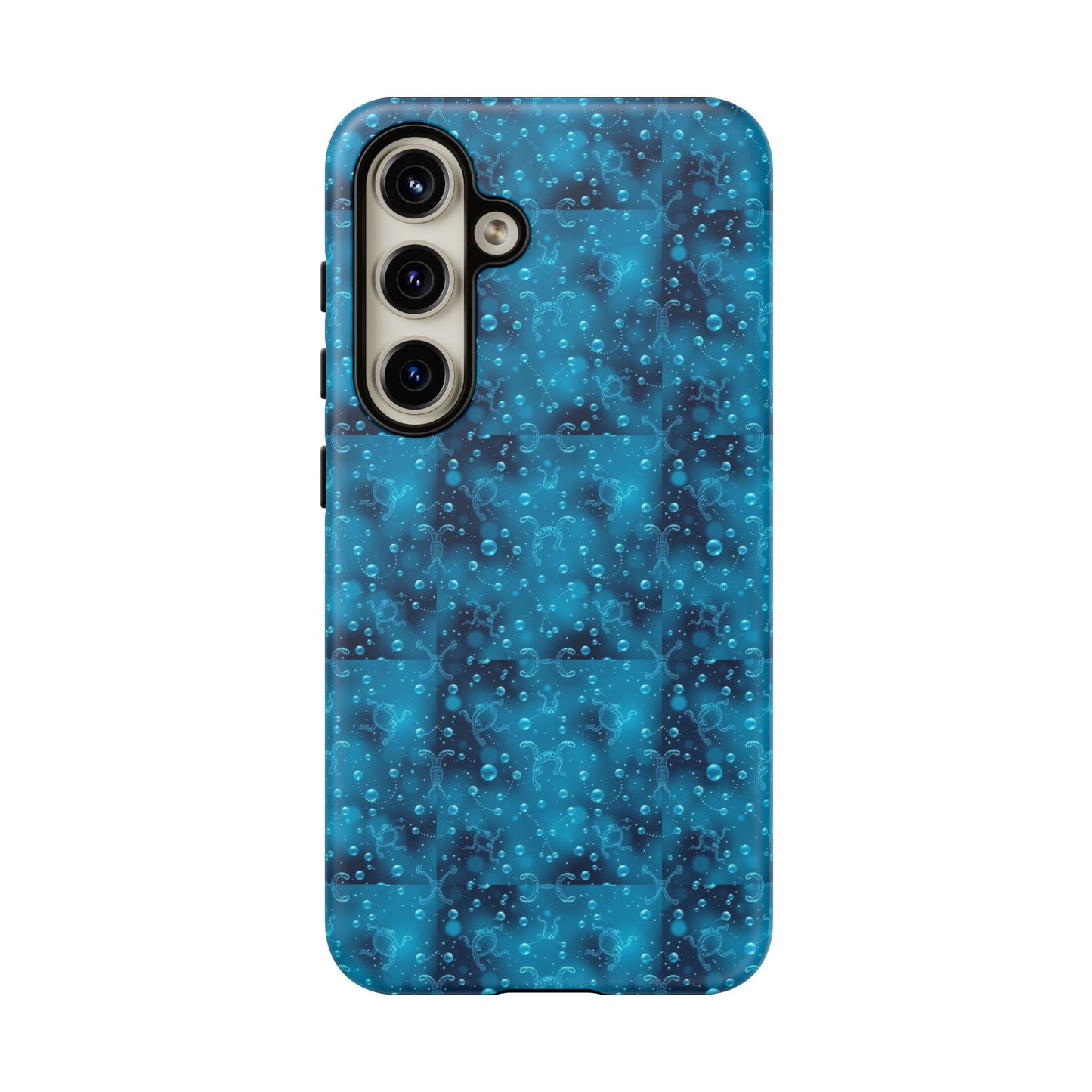 Tough Cases, Aquarius, Zodiac v3, Bubble Pattern