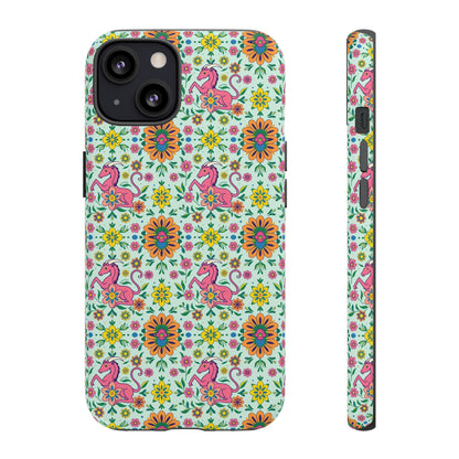 Tough Cases, Aquarius, Zodiac, Flower Pattern