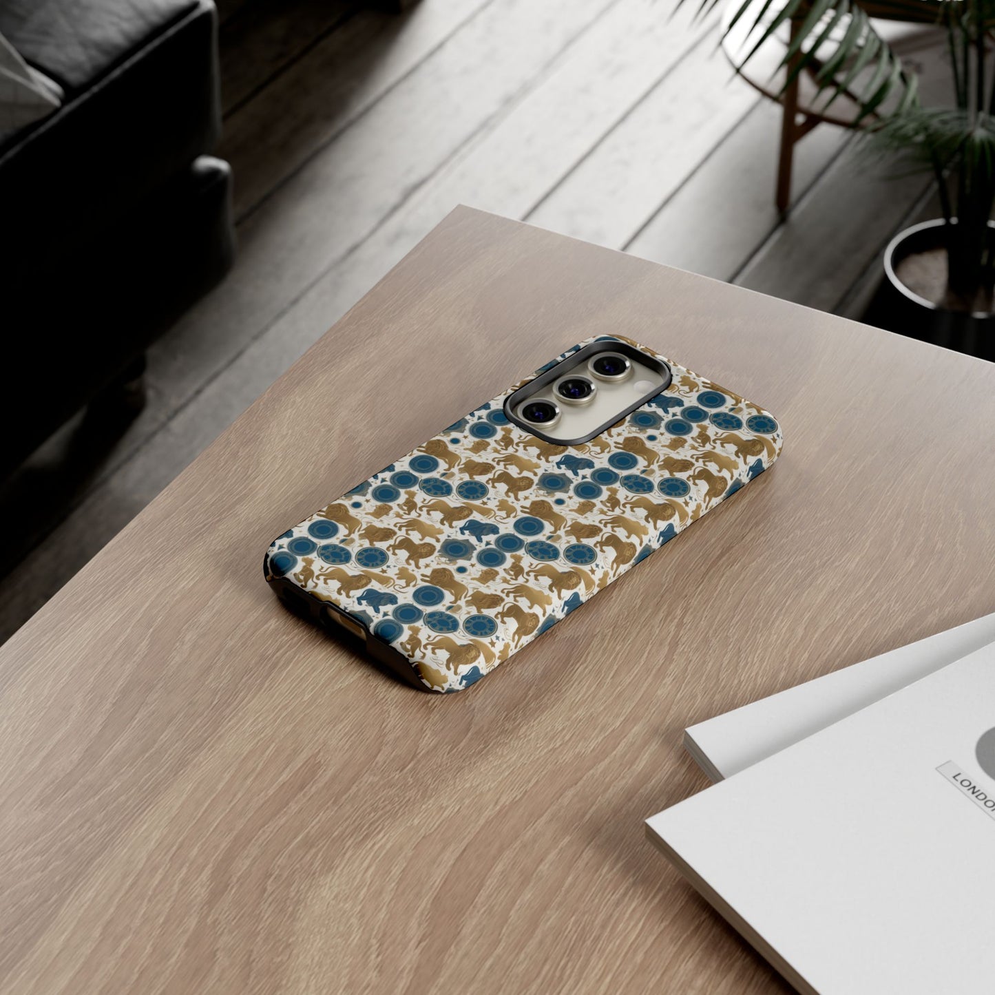 Tough Cases, Leo, Zodiac v2, Metal Pattern