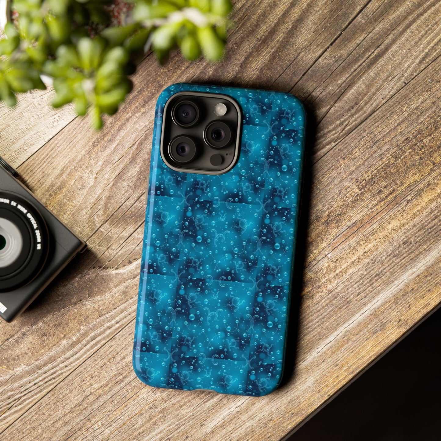 Tough Cases, Aquarius, Zodiac v3, Bubble Pattern