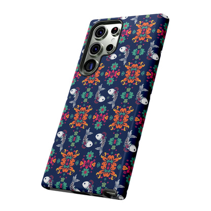 Tough Cases, Pisces, Zodiac, Flower Pattern