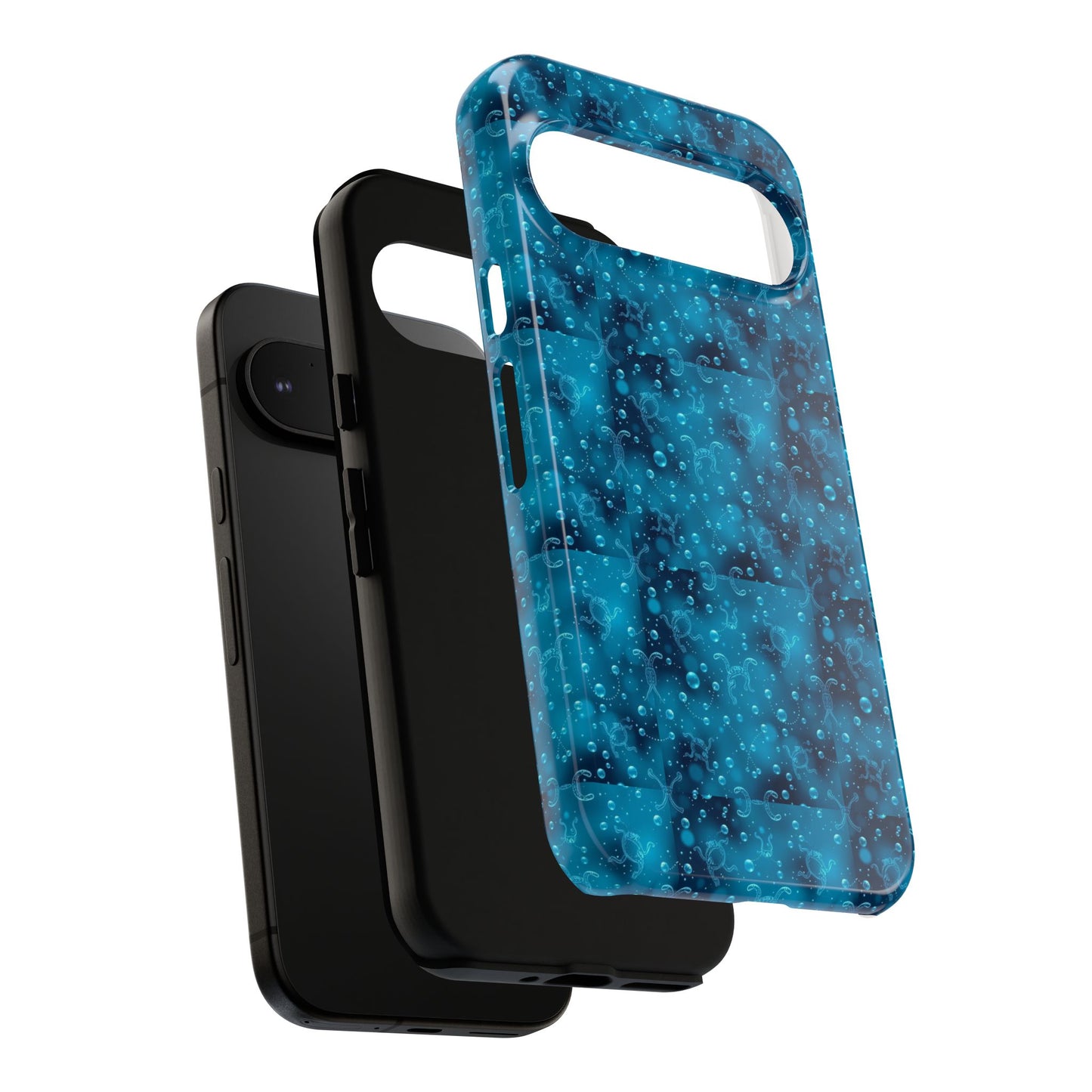 Tough Cases, Aquarius, Zodiac v3, Bubble Pattern