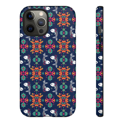 Tough Cases, Pisces, Zodiac, Flower Pattern