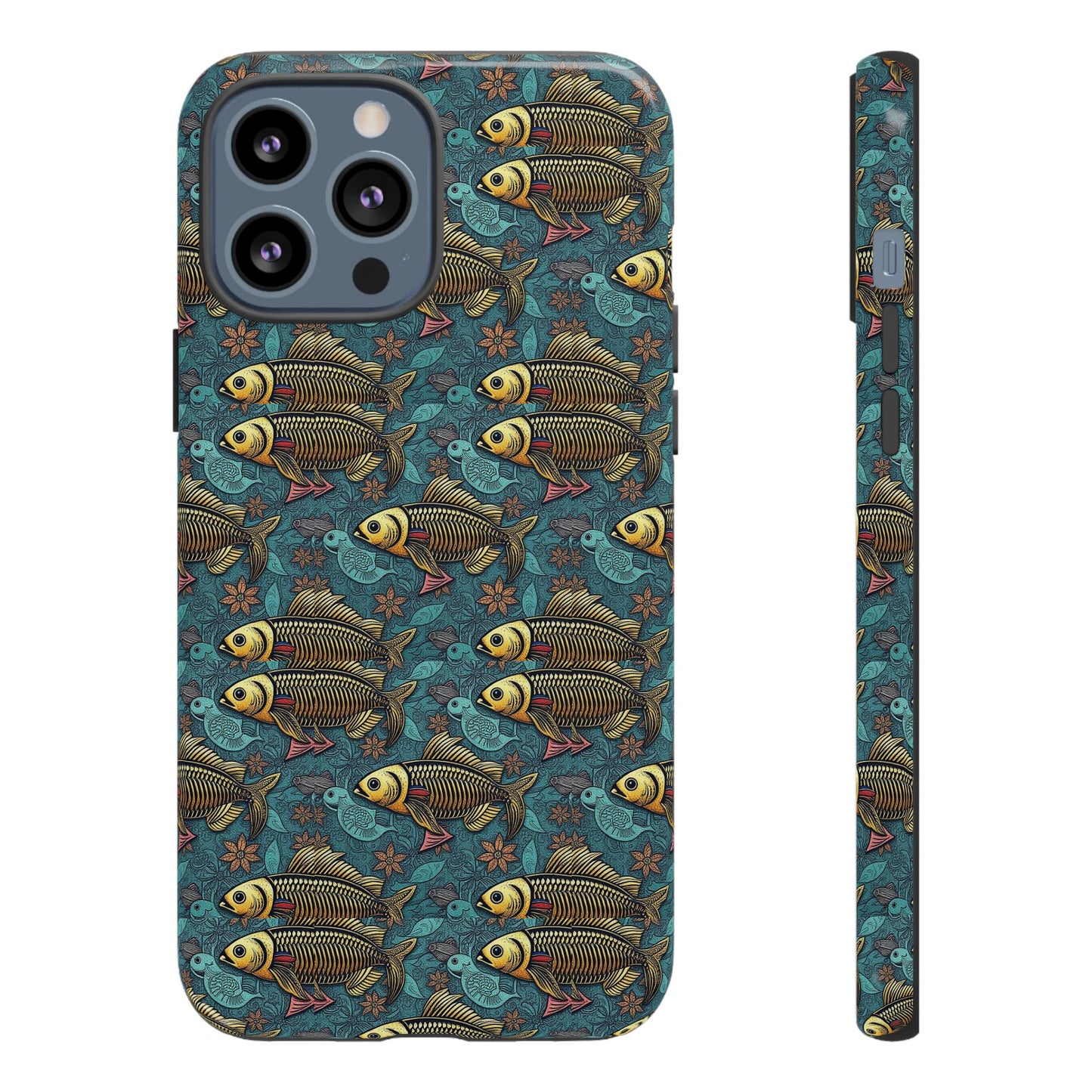 Tough Cases, Pisces, Zodiac v1, Metal Pattern