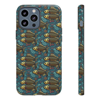Tough Cases, Pisces, Zodiac v1, Metal Pattern