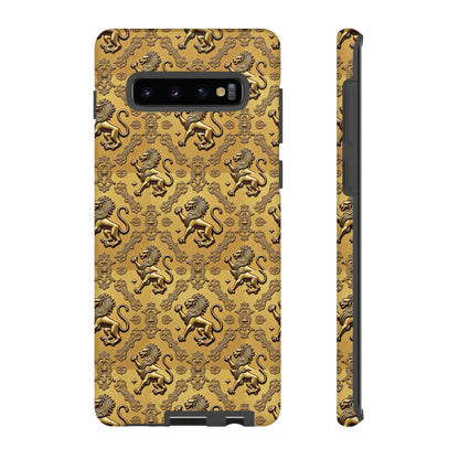 Tough Cases, Leo, Zodiac, Metal Pattern