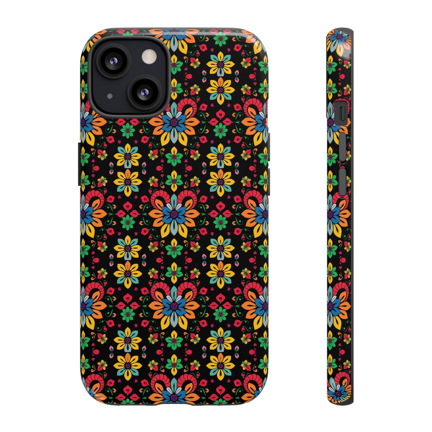 Tough Cases, Aries, Zodiac v2, Flower Pattern