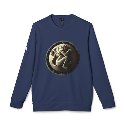 Adidas, Unisex Fleece Crewneck Sweatshirt, Virgo, Space Symbol, Zodiac