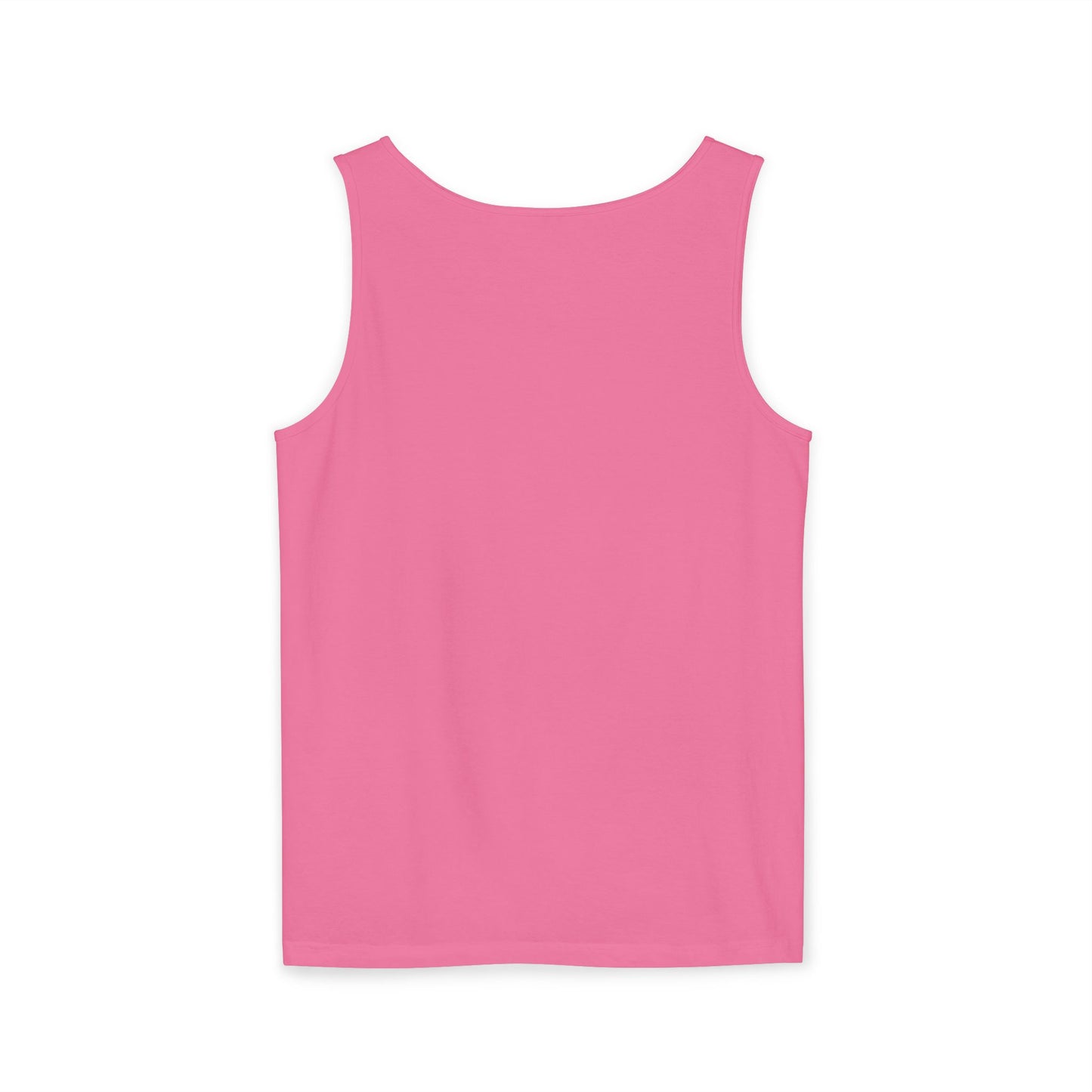 Unisex Garment-Dyed, Tank Top, Scorpio Design, Planet Symbol v1, 100% US cotton
