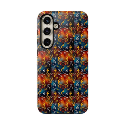 Tough Cases, Scorpio, Zodiac v2, Bubble Pattern