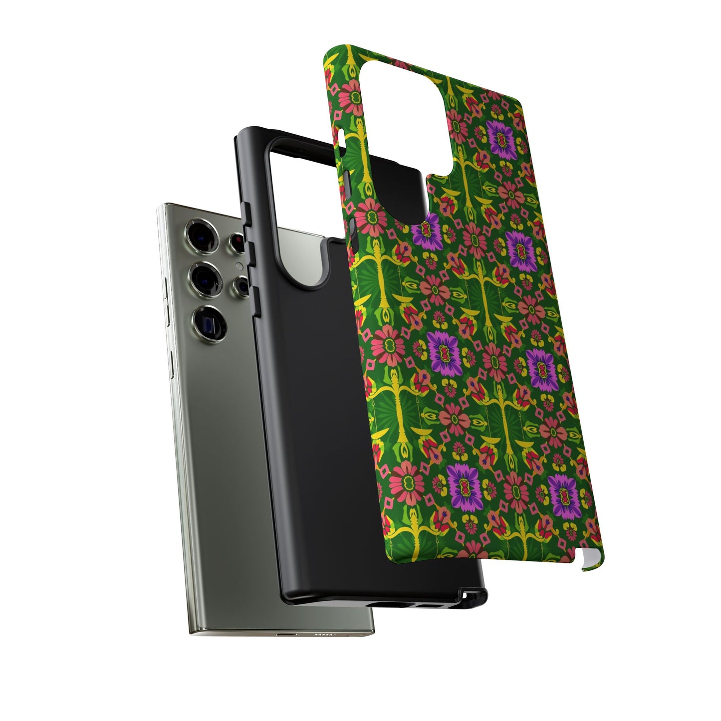 Tough Cases, Libra, Zodiac, Flower Pattern
