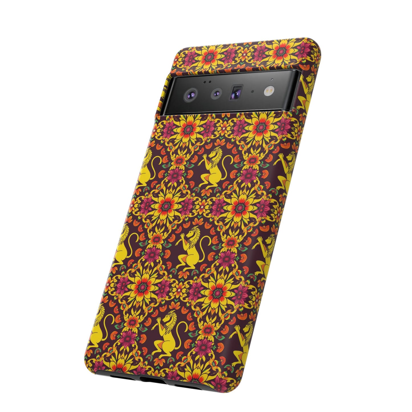 Tough Cases, Virgo, Zodiac v1, Flower Pattern