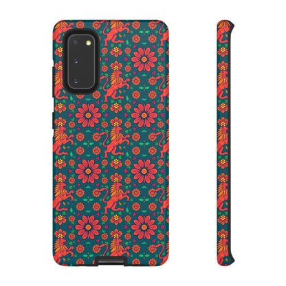 Tough Cases, Leo, Zodiac v2, Flower Pattern