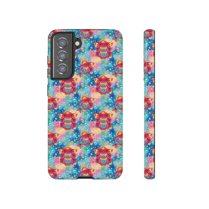 Tough Cases, Pisces, Zodiac v1, Bubble Pattern