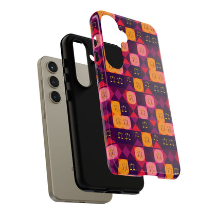 Tough Cases, Libra, Zodiac v1, Shape Pattern