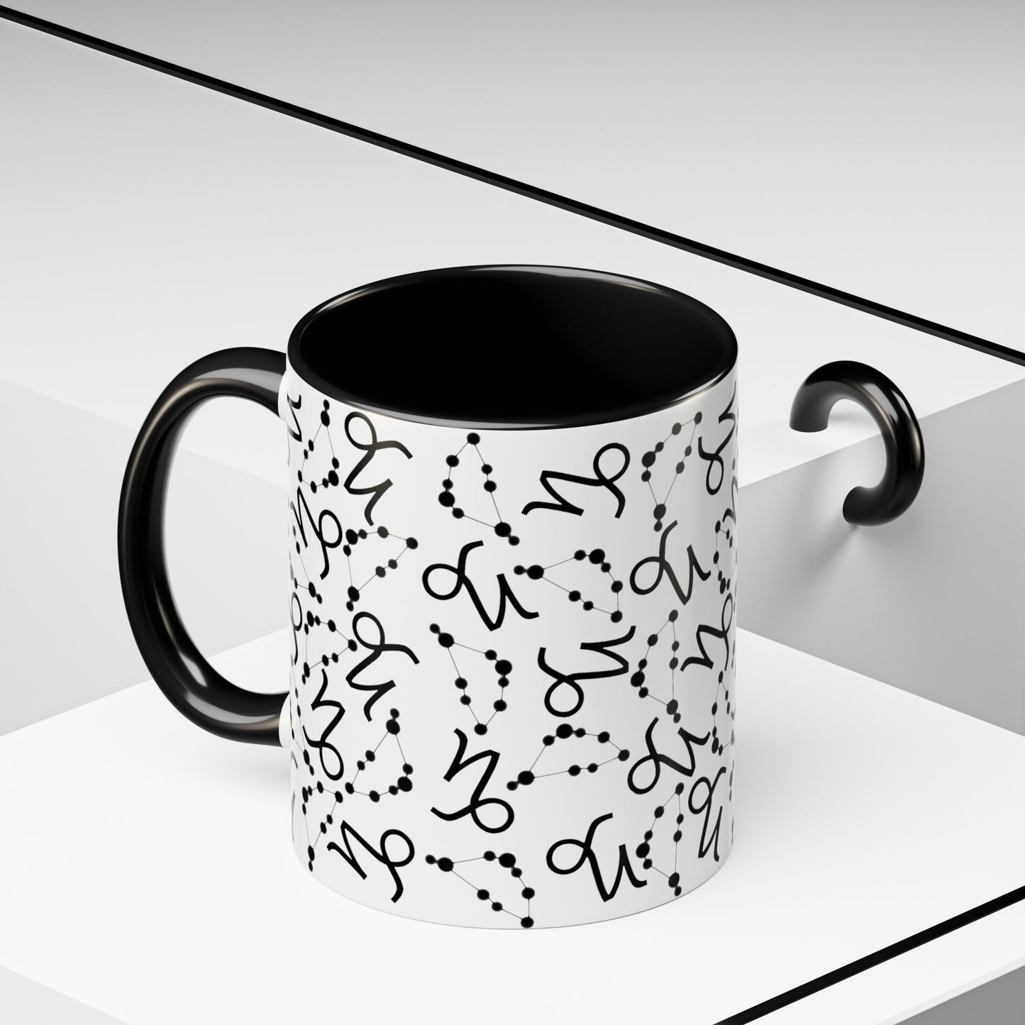Accent Coffee Mug with the Capricorn sign (11, 15oz)