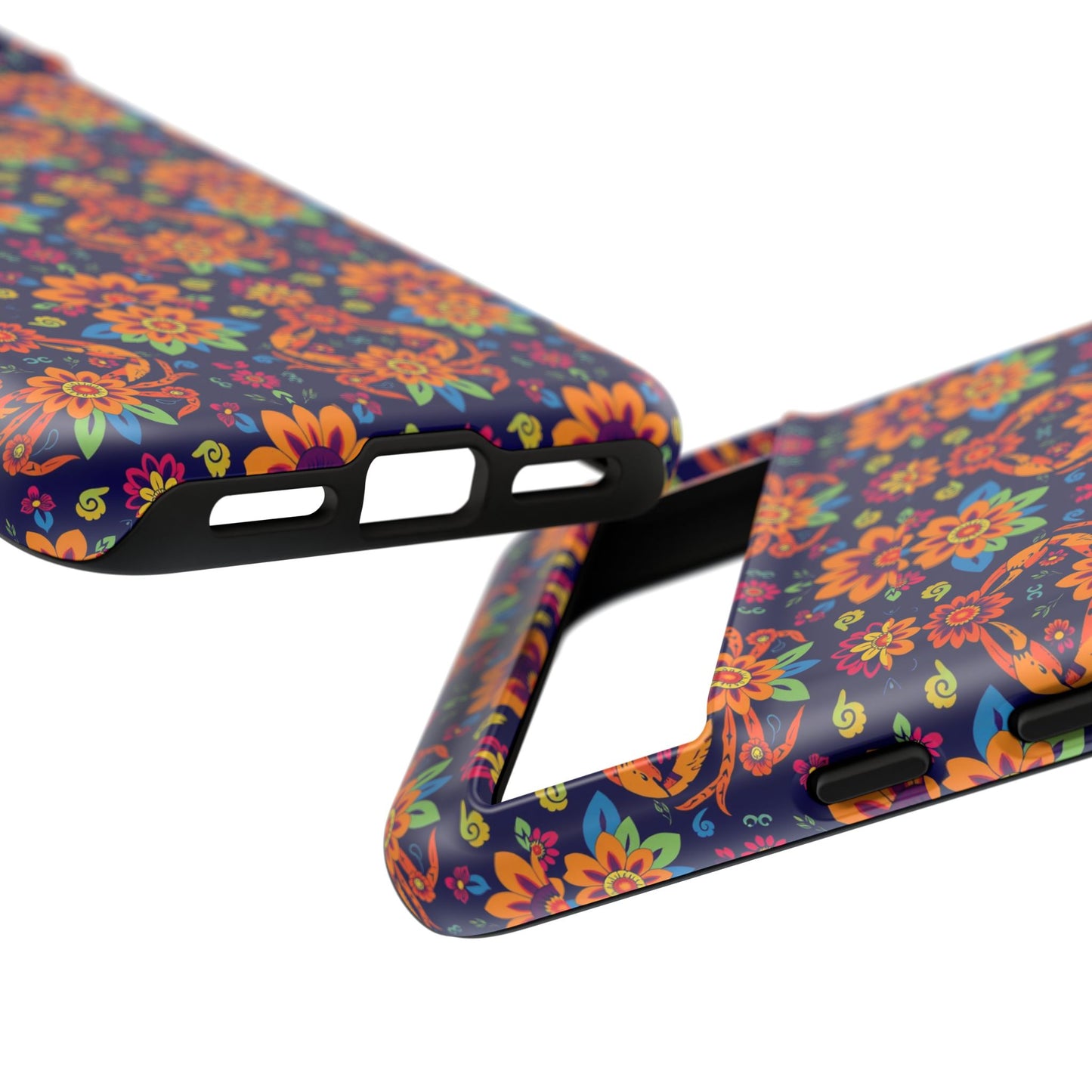 Tough Cases, Cancer, Zodiac, Flower Pattern