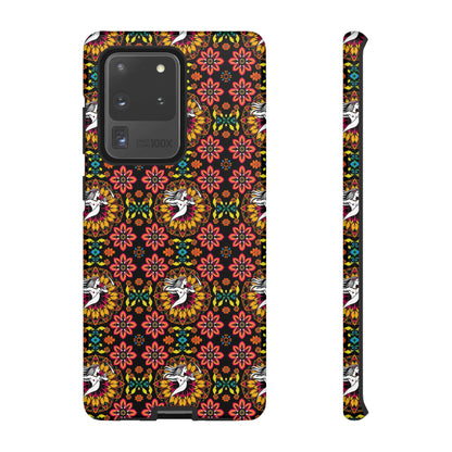 Tough Cases, Sagittarius, Zodiac v2, Flower Pattern