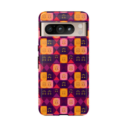 Tough Cases, Libra, Zodiac v1, Shape Pattern