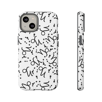 Tough Cases with the Capricorn Zodiac sign for iPhone, Samsung Galaxy, and Google Pixel devices