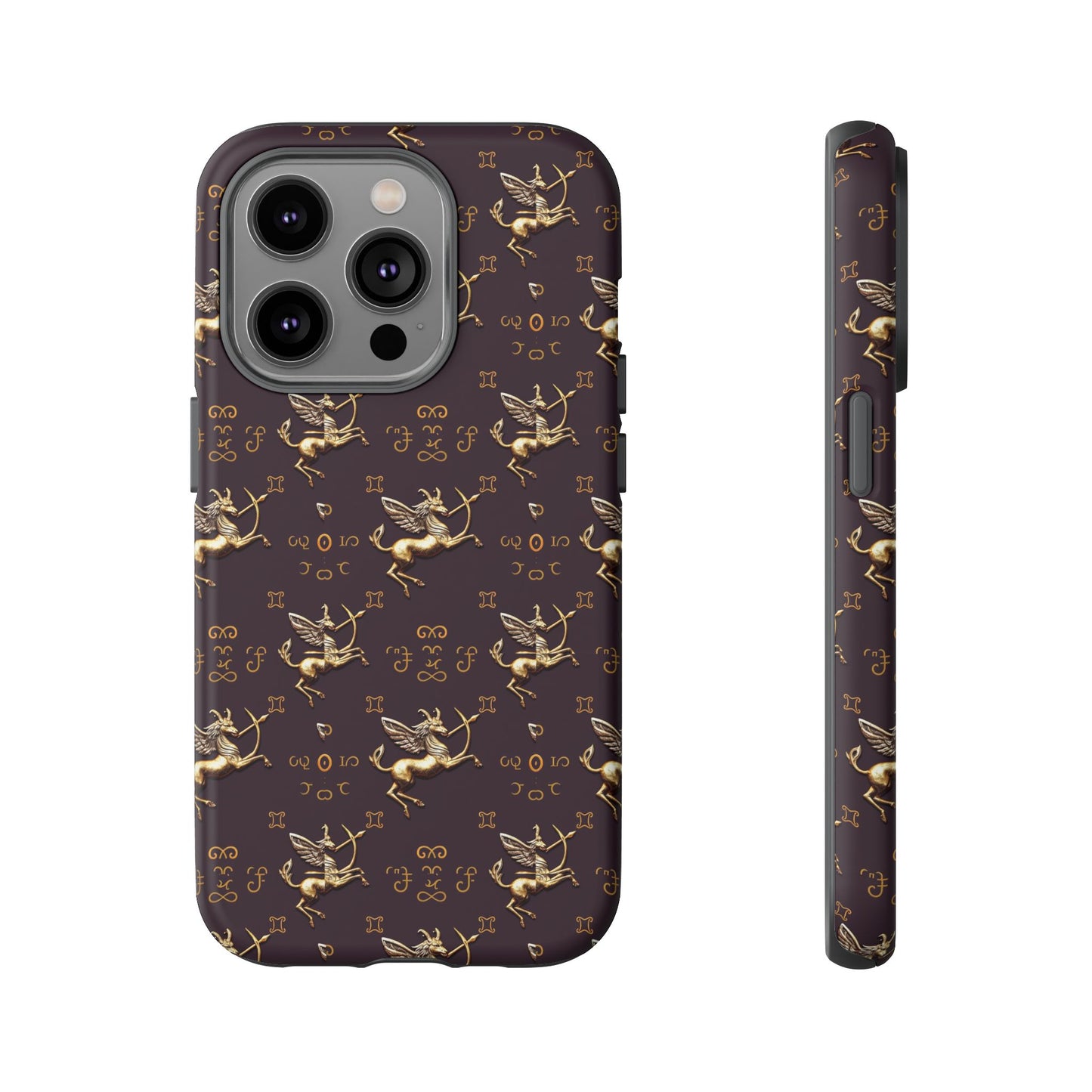 Tough Cases, Sagittarius, Zodiac v3, Metal Pattern