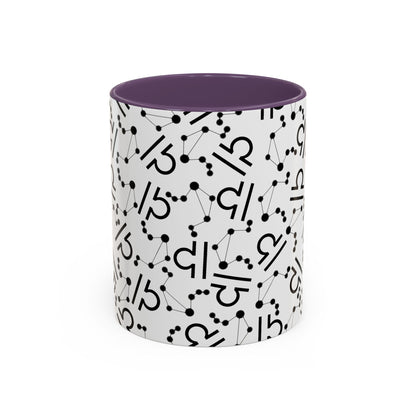 Accent Coffee Mug with the Libra sign (11, 15oz)