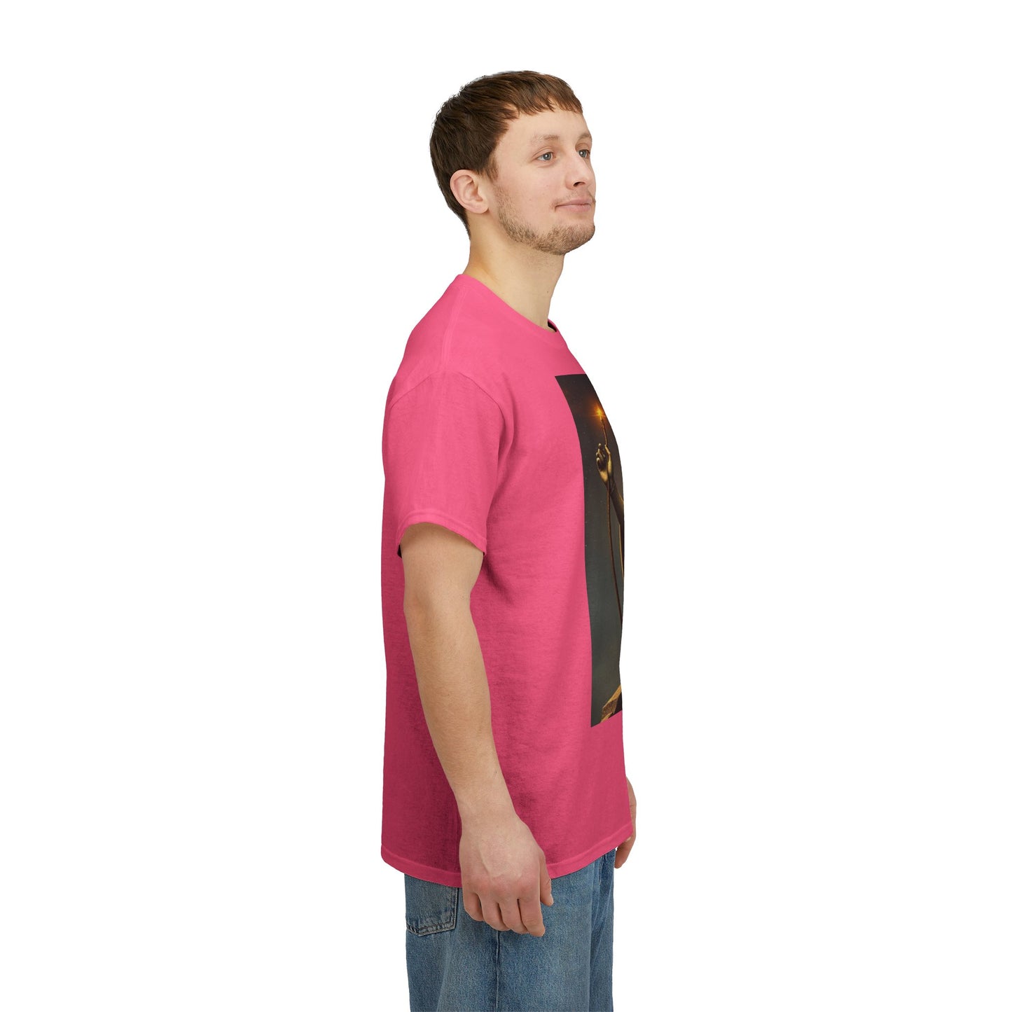 Unisex Heavy Cotton T-Shirt, Taurus God, Zodiac Design