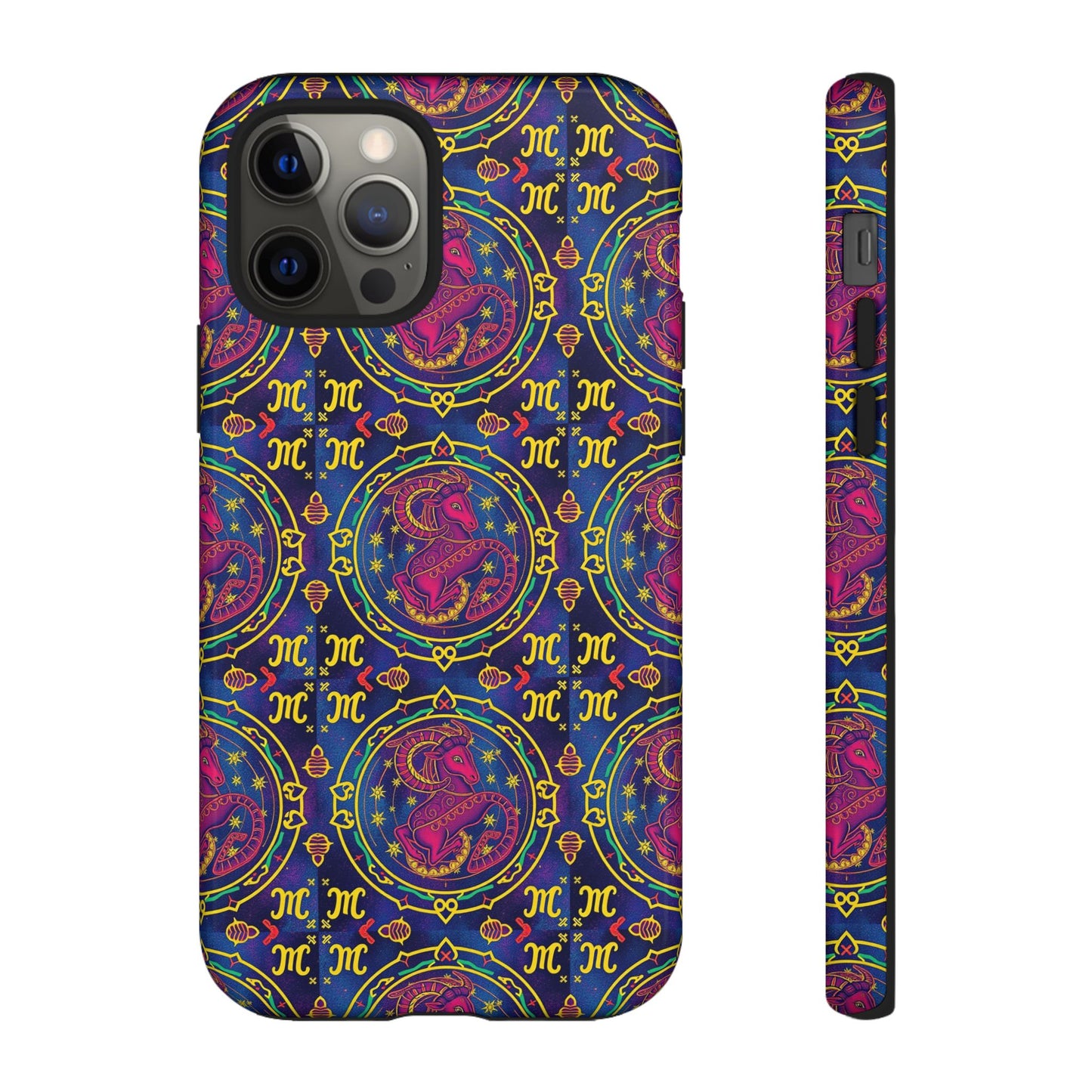 Tough Cases, Capricorn, Zodiac, Metal Pattern