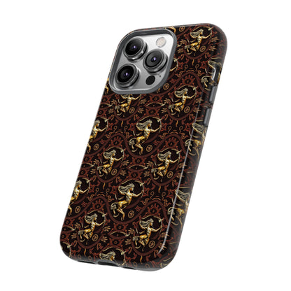 Tough Cases, Sagittarius, Zodiac, Metal Pattern
