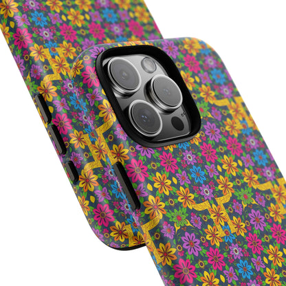 Tough Cases, Gemini, Zodiac v3, Flower Pattern