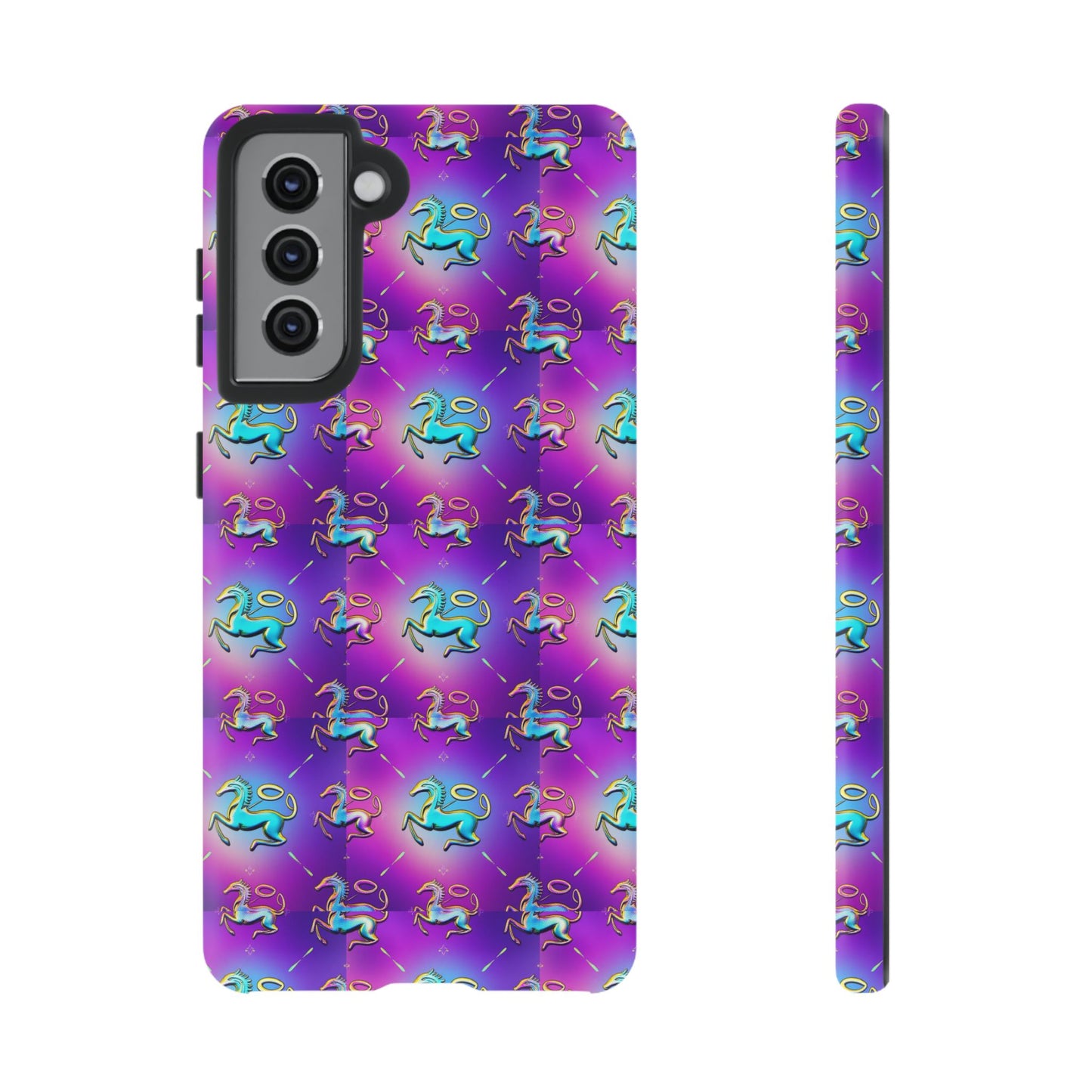 Tough Cases, Aquarius, Zodiac, Metal Pattern