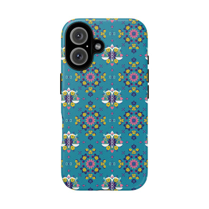 Tough Cases, Libra, Zodiac v2, Flower Pattern