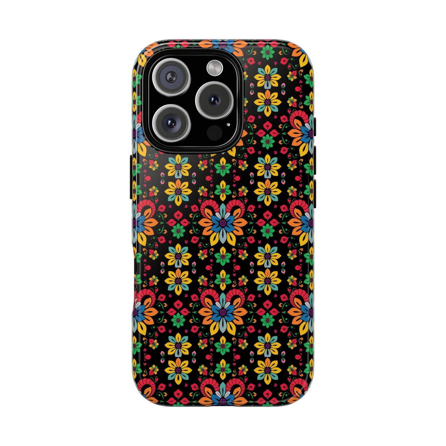 Tough Cases, Aries, Zodiac v2, Flower Pattern