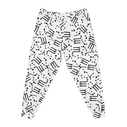 Athletic Joggers Scorpio Zodiac sign (AOP)